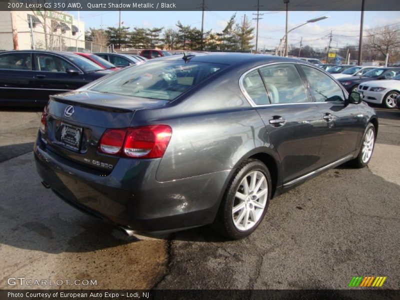 Quartz Shadow Metallic / Black 2007 Lexus GS 350 AWD