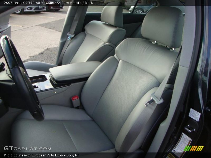 Quartz Shadow Metallic / Black 2007 Lexus GS 350 AWD