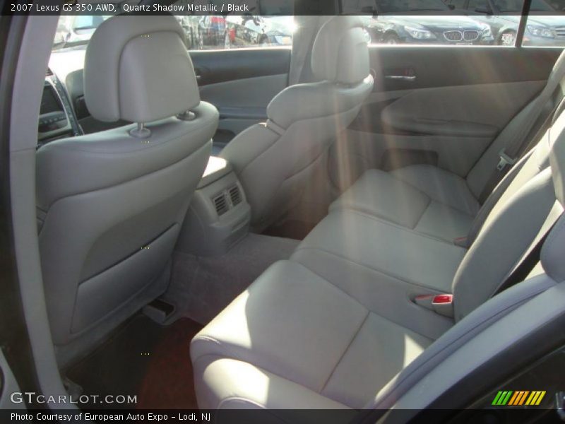 Quartz Shadow Metallic / Black 2007 Lexus GS 350 AWD