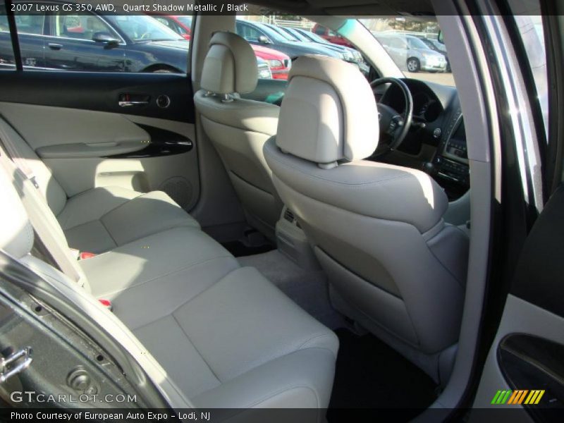 Quartz Shadow Metallic / Black 2007 Lexus GS 350 AWD