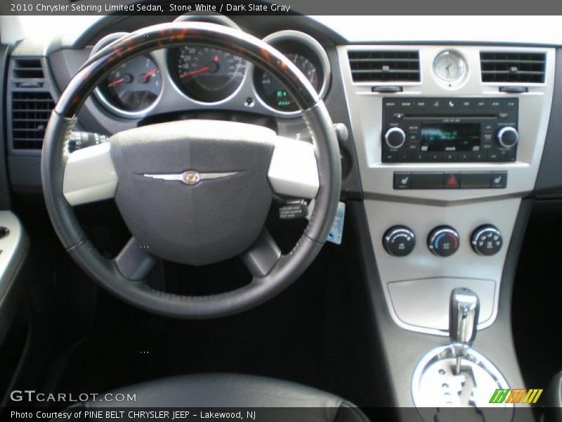 Dashboard of 2010 Sebring Limited Sedan