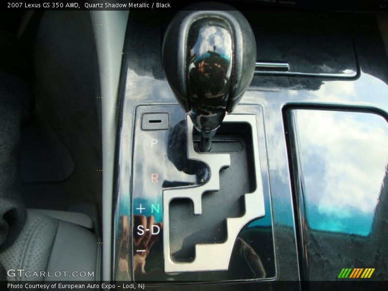 Quartz Shadow Metallic / Black 2007 Lexus GS 350 AWD