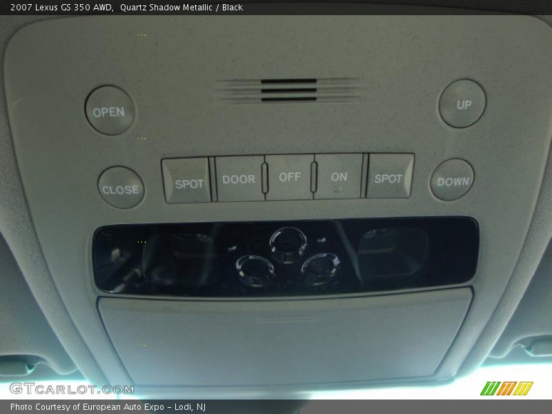 Quartz Shadow Metallic / Black 2007 Lexus GS 350 AWD