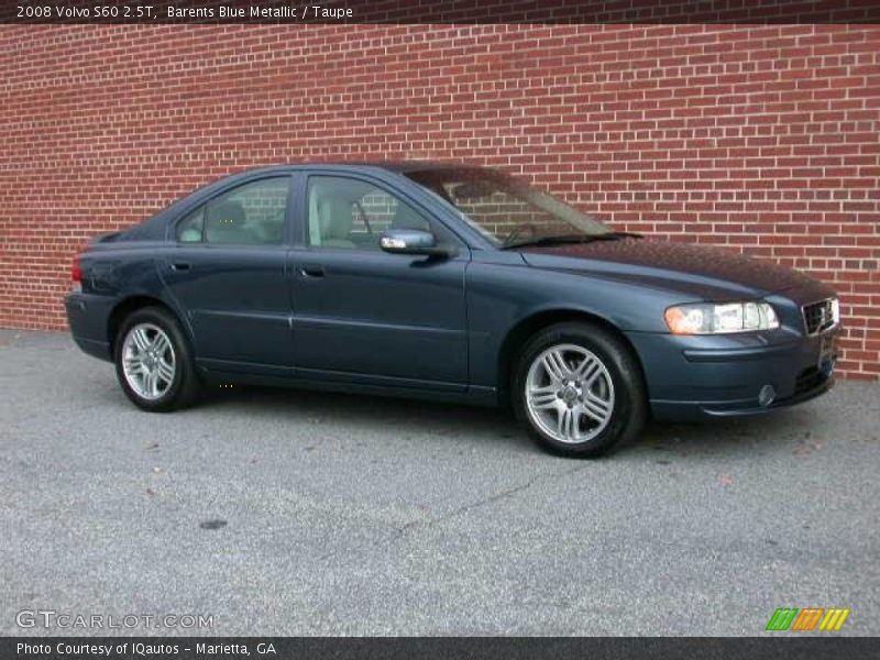 Barents Blue Metallic / Taupe 2008 Volvo S60 2.5T