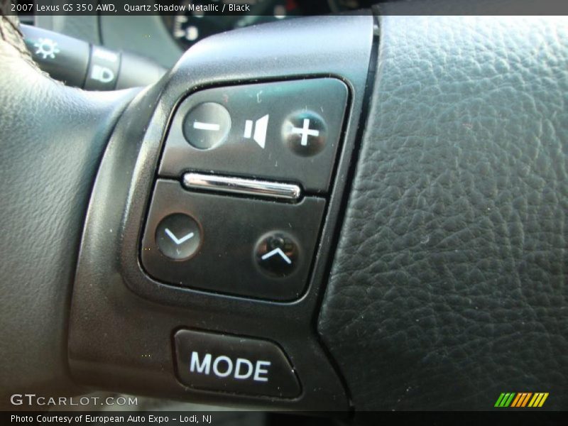 Quartz Shadow Metallic / Black 2007 Lexus GS 350 AWD