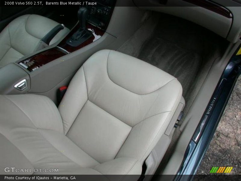 Barents Blue Metallic / Taupe 2008 Volvo S60 2.5T