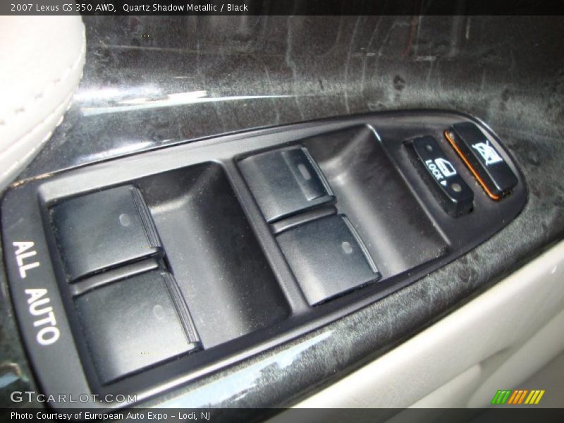Quartz Shadow Metallic / Black 2007 Lexus GS 350 AWD