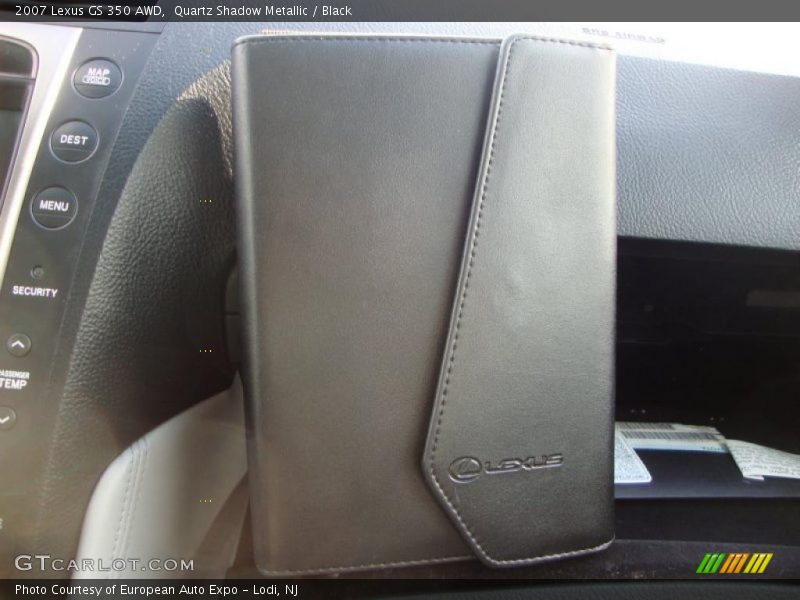 Quartz Shadow Metallic / Black 2007 Lexus GS 350 AWD