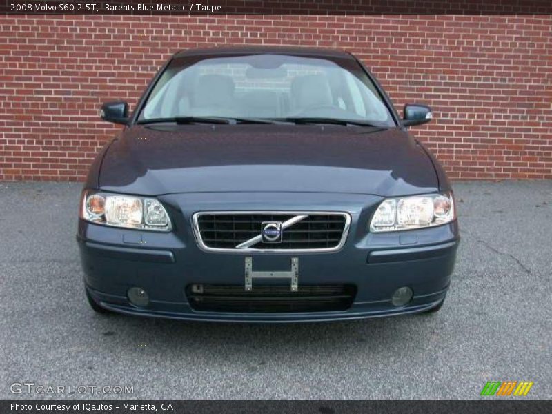 Barents Blue Metallic / Taupe 2008 Volvo S60 2.5T