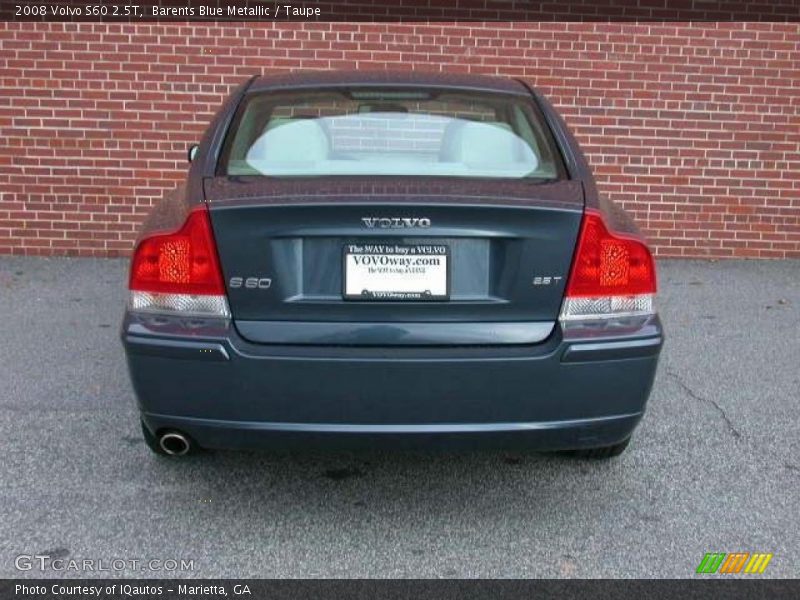 Barents Blue Metallic / Taupe 2008 Volvo S60 2.5T
