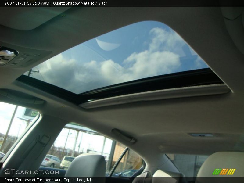Quartz Shadow Metallic / Black 2007 Lexus GS 350 AWD