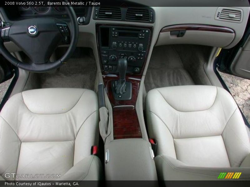 Barents Blue Metallic / Taupe 2008 Volvo S60 2.5T