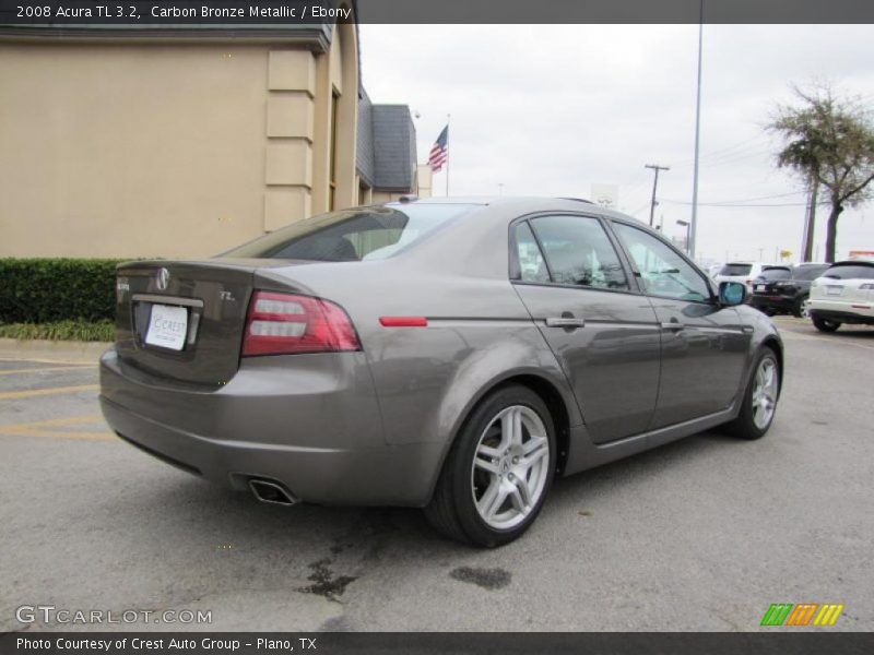 Carbon Bronze Metallic / Ebony 2008 Acura TL 3.2