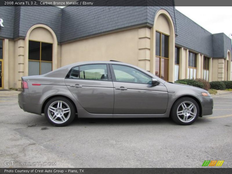 Carbon Bronze Metallic / Ebony 2008 Acura TL 3.2