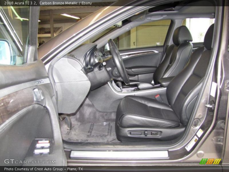 Carbon Bronze Metallic / Ebony 2008 Acura TL 3.2