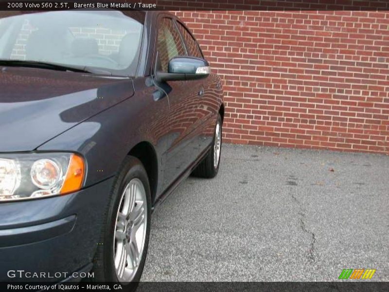 Barents Blue Metallic / Taupe 2008 Volvo S60 2.5T