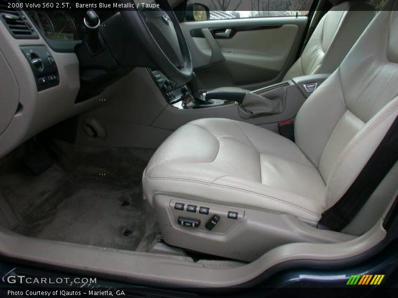 Barents Blue Metallic / Taupe 2008 Volvo S60 2.5T