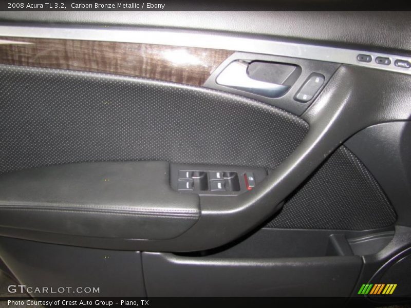 Carbon Bronze Metallic / Ebony 2008 Acura TL 3.2