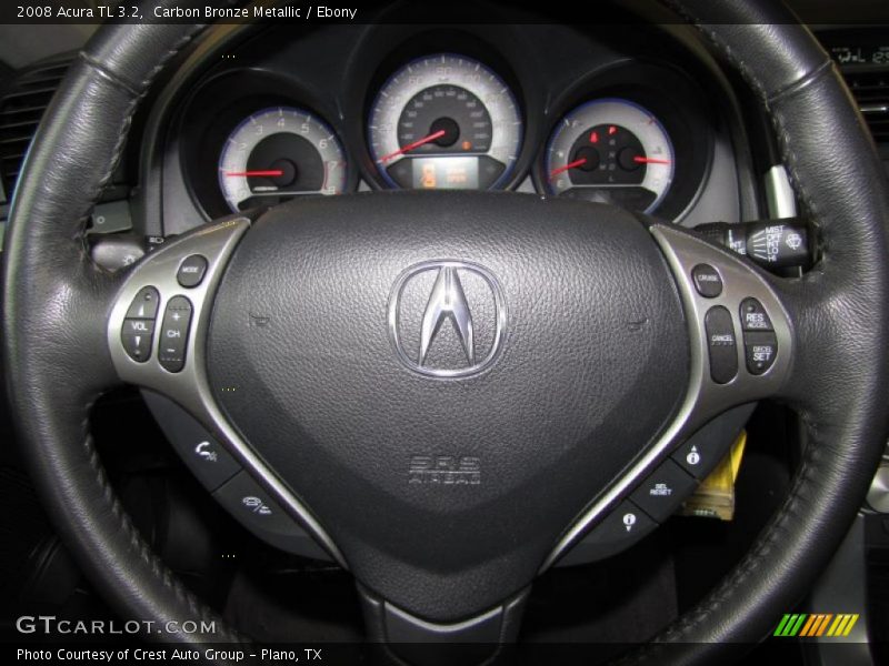 Carbon Bronze Metallic / Ebony 2008 Acura TL 3.2