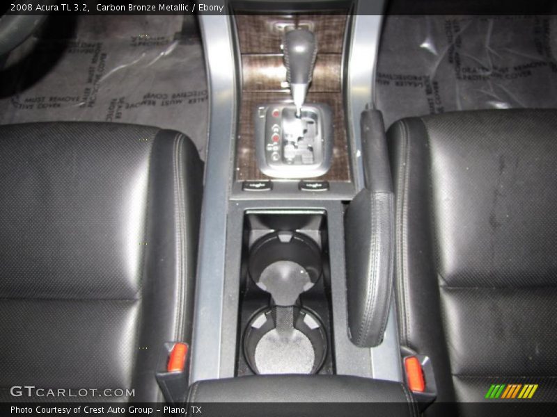 Carbon Bronze Metallic / Ebony 2008 Acura TL 3.2