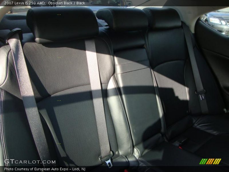 Obsidian Black / Black 2007 Lexus IS 250 AWD