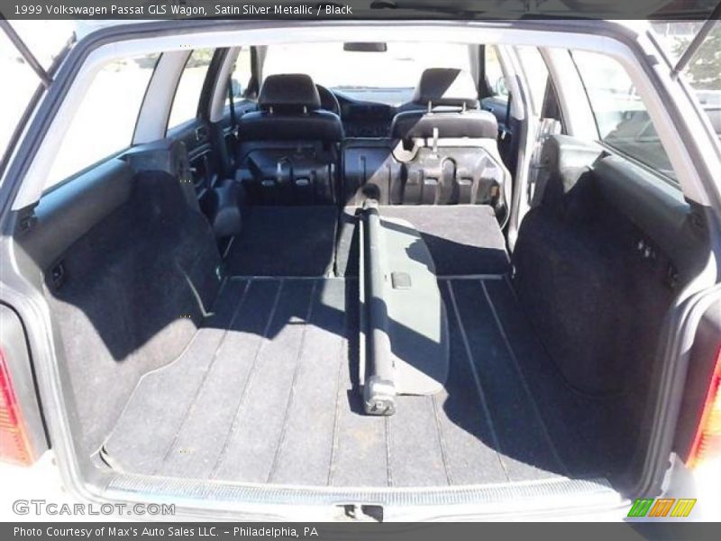 Satin Silver Metallic / Black 1999 Volkswagen Passat GLS Wagon
