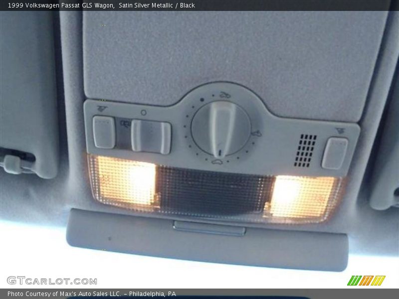 Satin Silver Metallic / Black 1999 Volkswagen Passat GLS Wagon