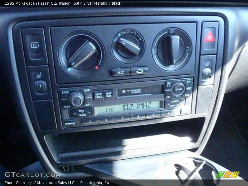 Satin Silver Metallic / Black 1999 Volkswagen Passat GLS Wagon