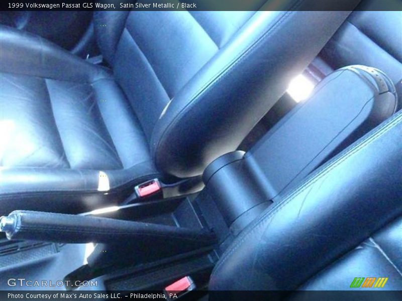 Satin Silver Metallic / Black 1999 Volkswagen Passat GLS Wagon