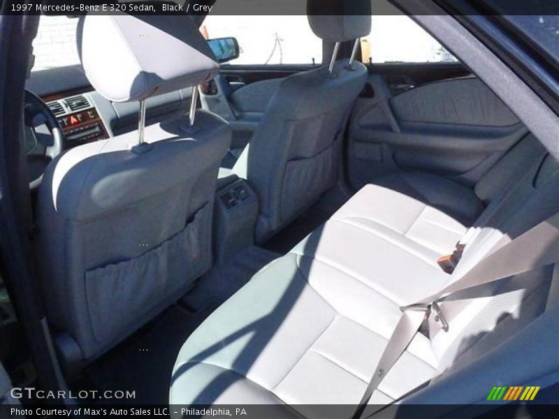 Black / Grey 1997 Mercedes-Benz E 320 Sedan