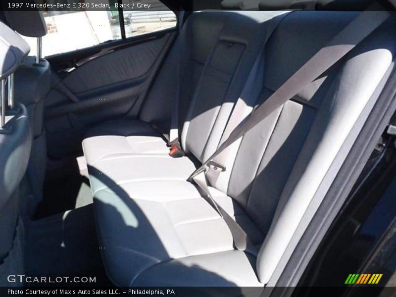 Black / Grey 1997 Mercedes-Benz E 320 Sedan
