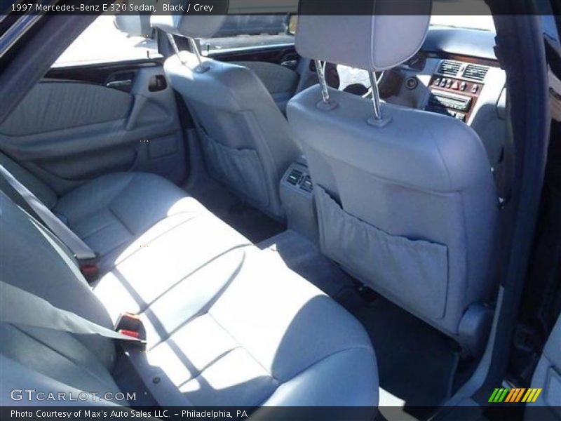 Black / Grey 1997 Mercedes-Benz E 320 Sedan