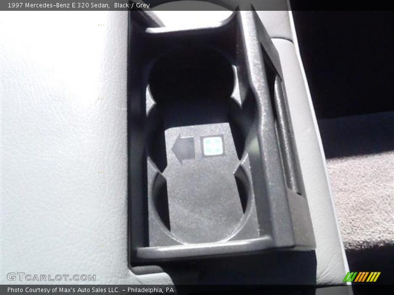 Black / Grey 1997 Mercedes-Benz E 320 Sedan