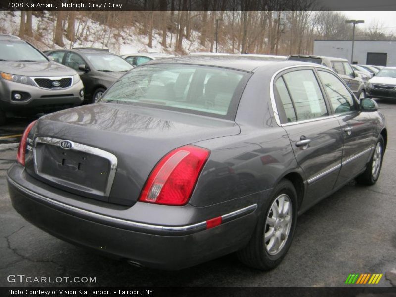 Midnight Gray / Gray 2008 Kia Amanti