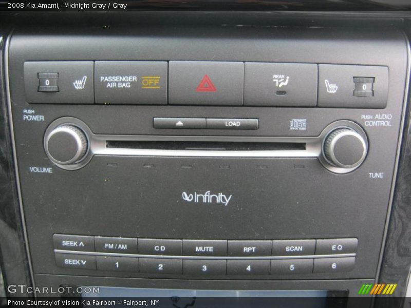 Midnight Gray / Gray 2008 Kia Amanti