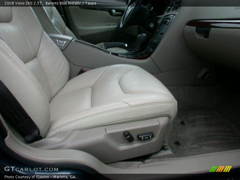 Barents Blue Metallic / Taupe 2008 Volvo S60 2.5T