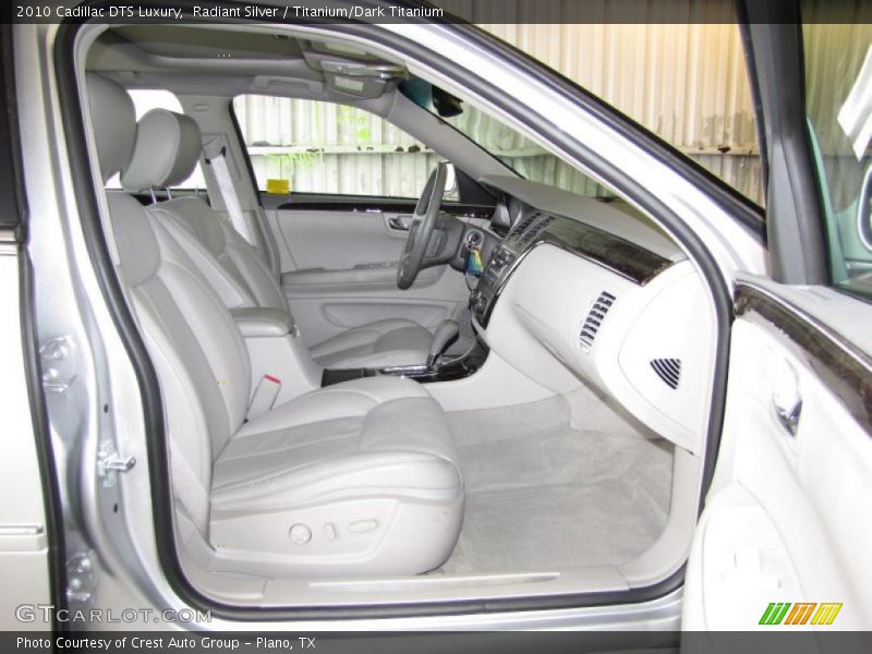 Radiant Silver / Titanium/Dark Titanium 2010 Cadillac DTS Luxury