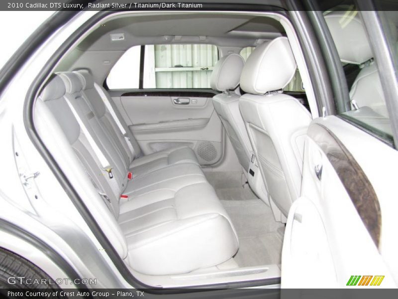 Radiant Silver / Titanium/Dark Titanium 2010 Cadillac DTS Luxury