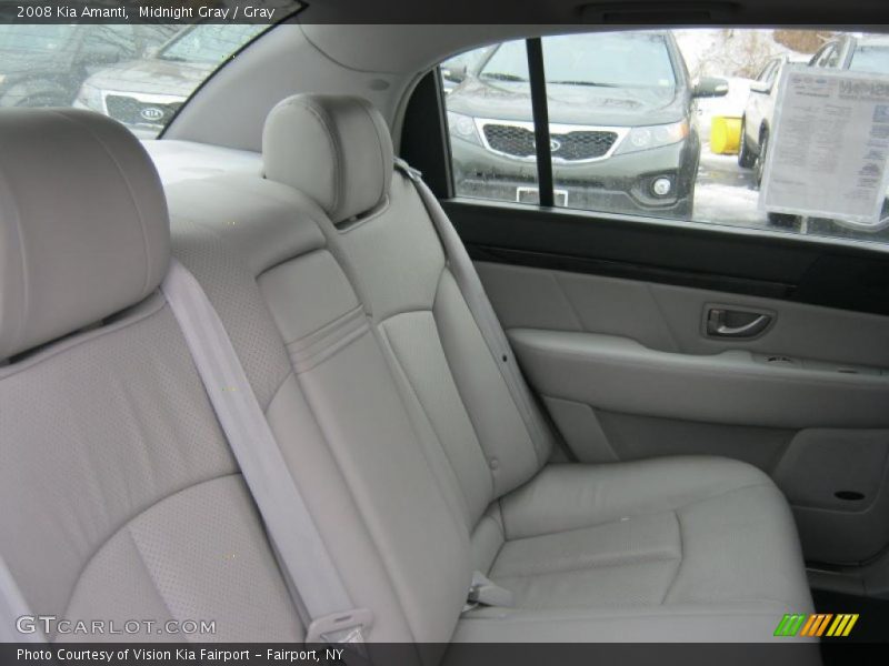 Midnight Gray / Gray 2008 Kia Amanti