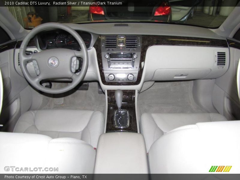 Radiant Silver / Titanium/Dark Titanium 2010 Cadillac DTS Luxury