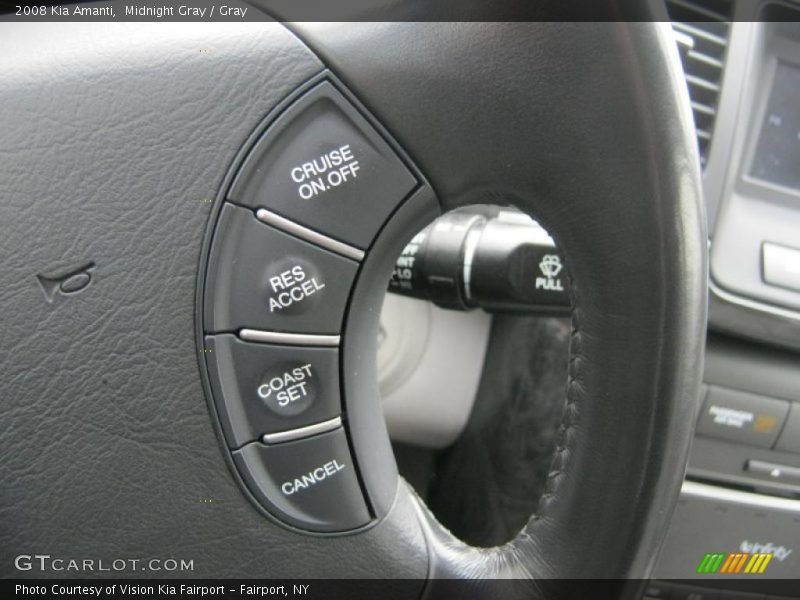 Midnight Gray / Gray 2008 Kia Amanti