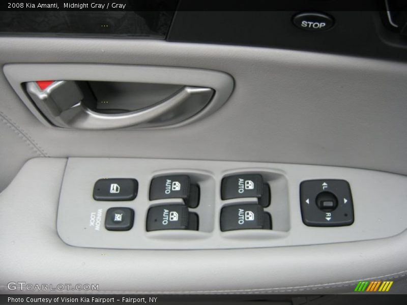 Midnight Gray / Gray 2008 Kia Amanti