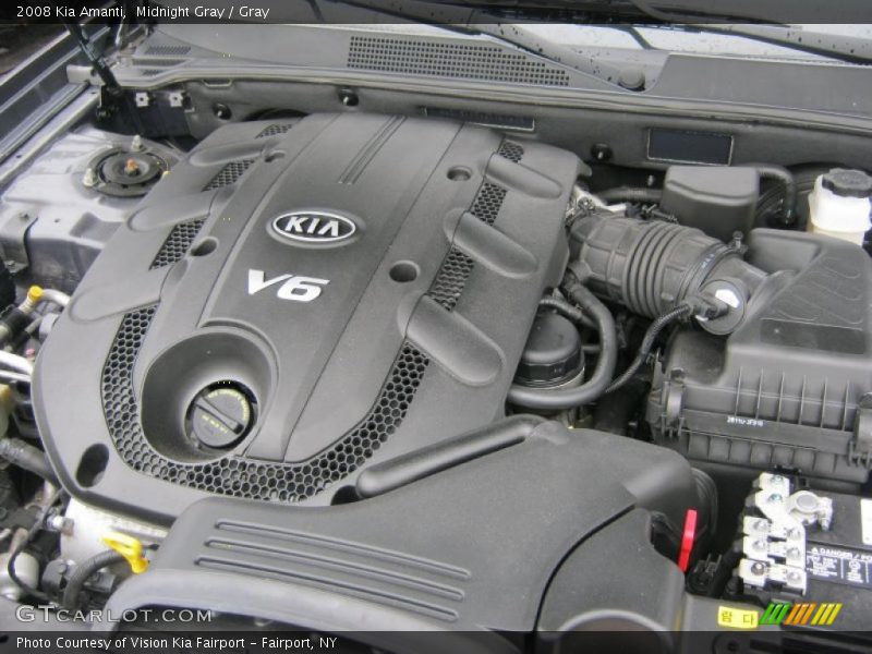 Midnight Gray / Gray 2008 Kia Amanti
