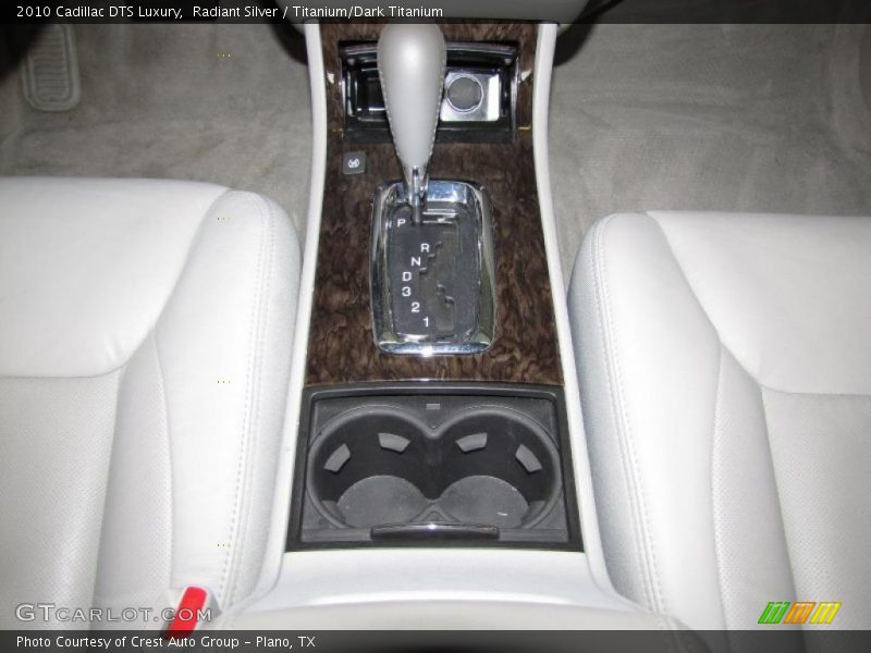 Radiant Silver / Titanium/Dark Titanium 2010 Cadillac DTS Luxury