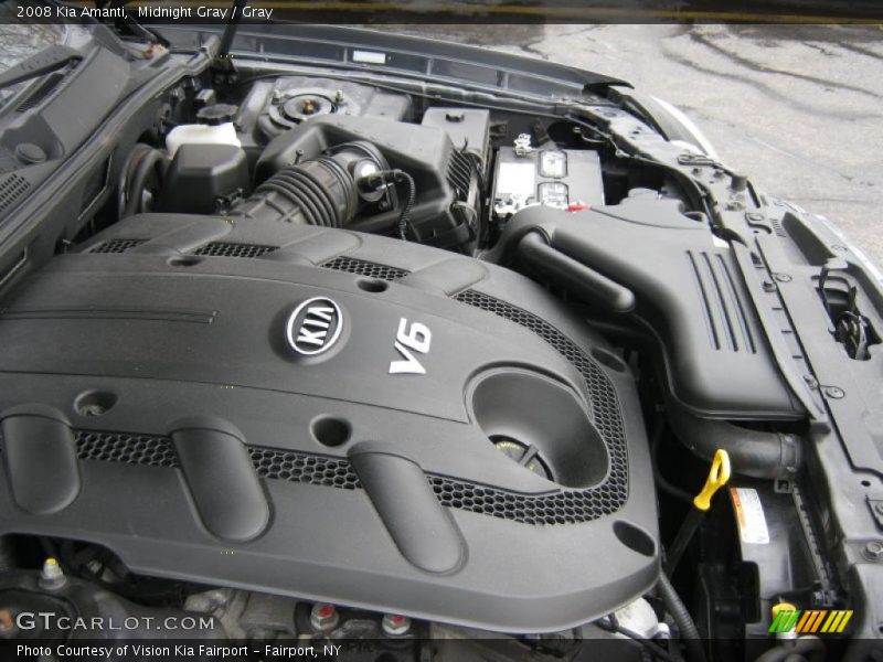 Midnight Gray / Gray 2008 Kia Amanti