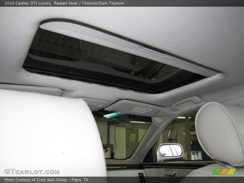 Radiant Silver / Titanium/Dark Titanium 2010 Cadillac DTS Luxury