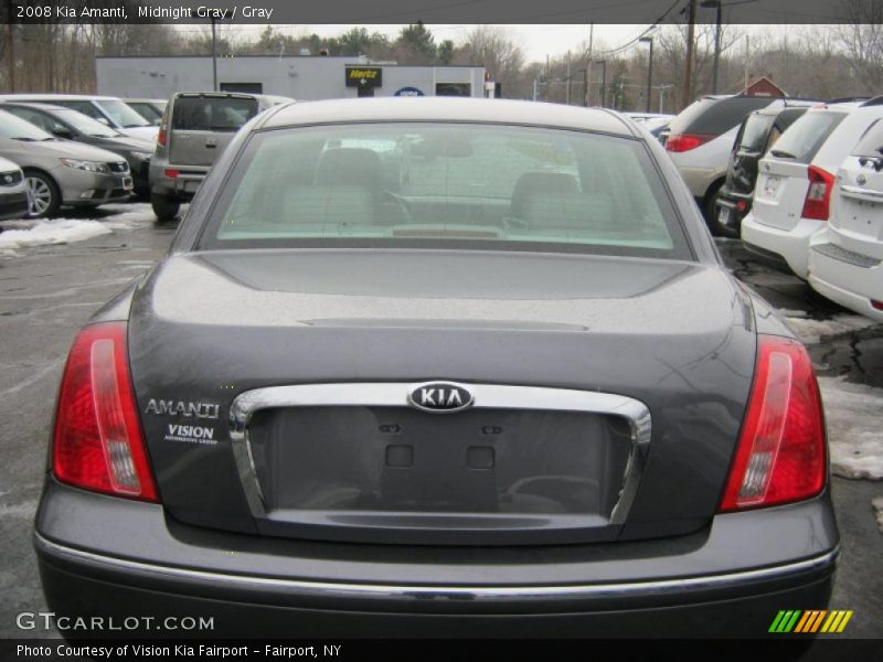 Midnight Gray / Gray 2008 Kia Amanti