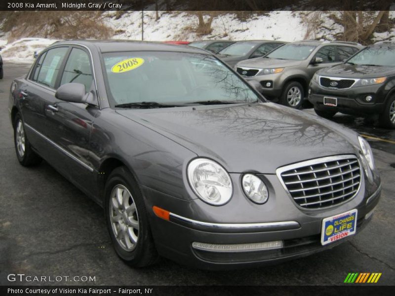 Midnight Gray / Gray 2008 Kia Amanti