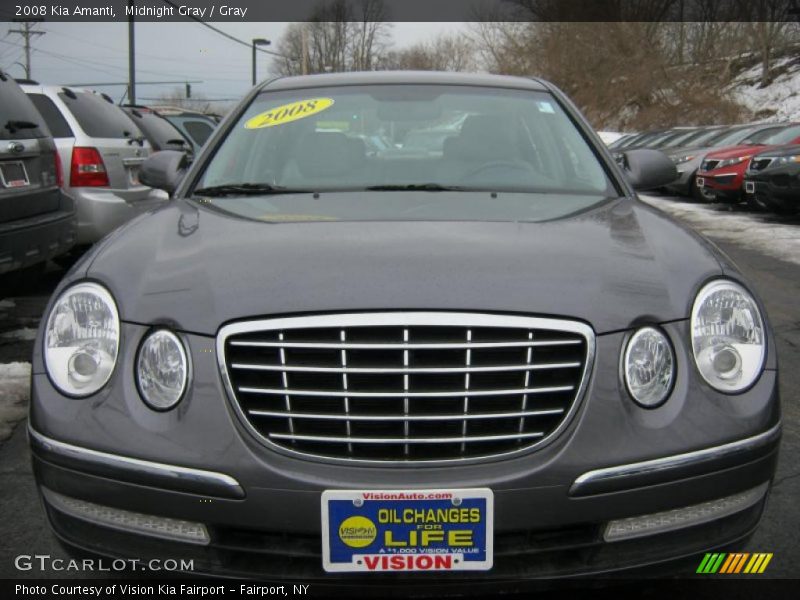 Midnight Gray / Gray 2008 Kia Amanti