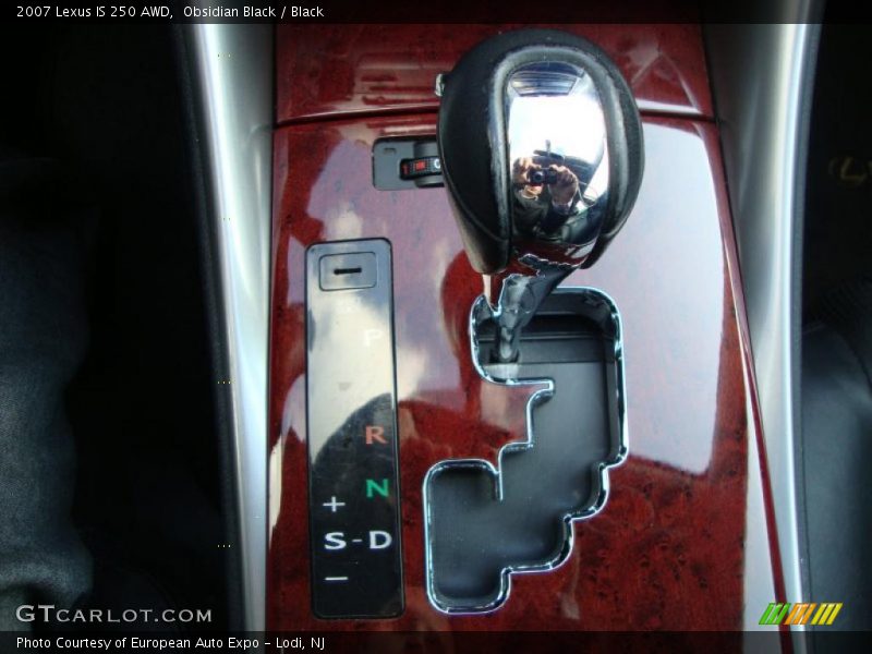 Obsidian Black / Black 2007 Lexus IS 250 AWD